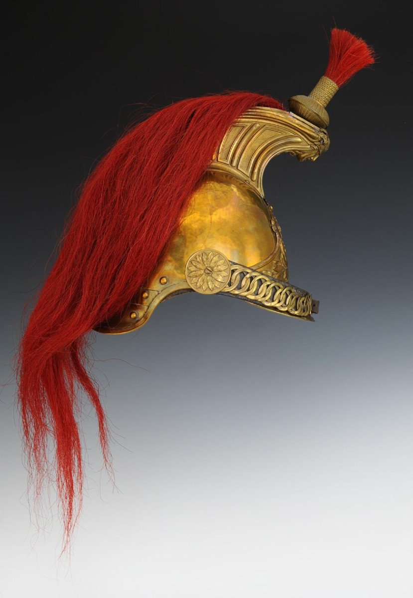 Imperial Guard Dragoon Trumpet Helmet, Model 1856-photo-2