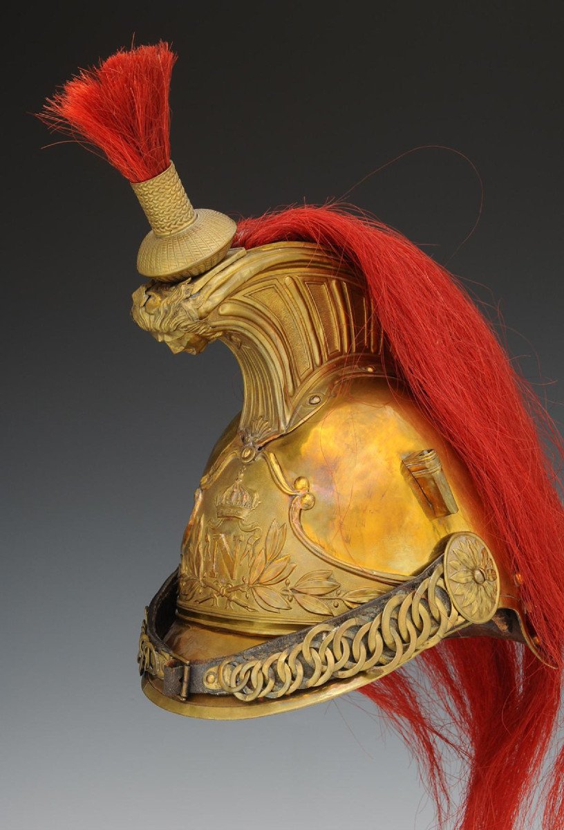 Imperial Guard Dragoon Trumpet Helmet, Model 1856