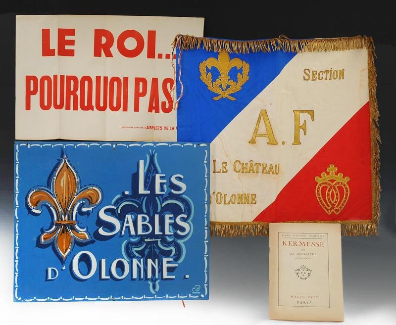 Souvenirs De La Section De l'Action Française De La Commune Du Château d'Olonne (vendée)