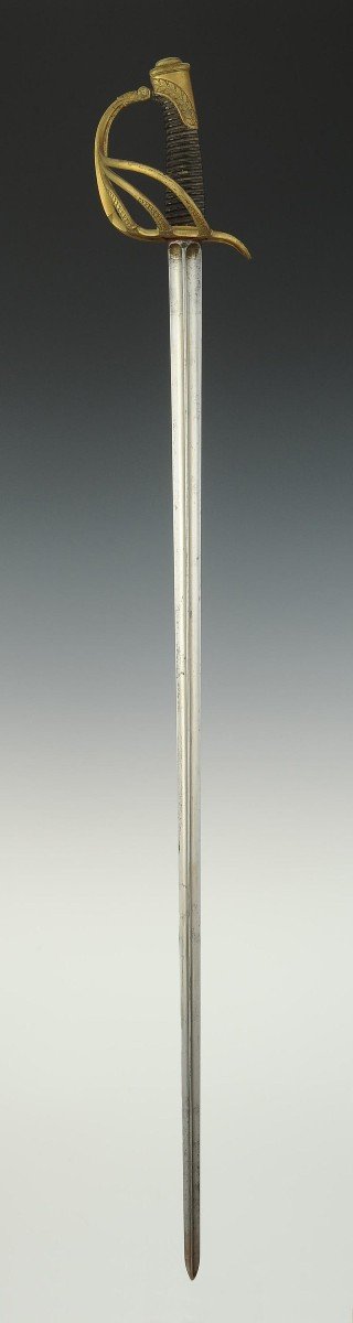 état-major Officer's Saber, Model 1855, Préval System, Second Empire.-photo-2