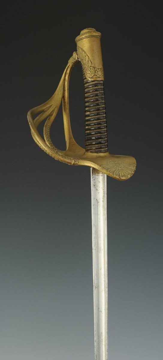 état-major Officer's Saber, Model 1855, Préval System, Second Empire.-photo-4