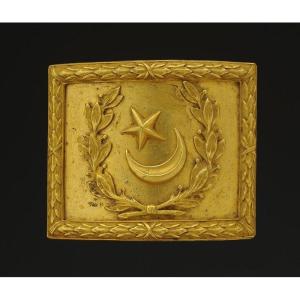 Spahis Officer's Belt Plate, Second Empire.