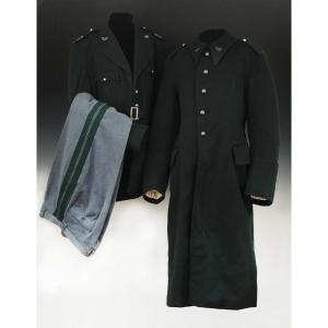 Ensemble De Colonel Des Eaux Et Forêts, Modèle 1939 Avec Certaines Modifications De 1952, Trois