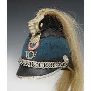 Casque d'Essai De Chasseurs à Cheval, Modèle 1880/1881, Troisième République. 