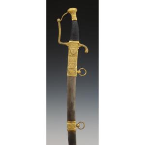 Brigadier General Officer's Saber, Model Of The 1st Vendémiaire Year XII, First Empire