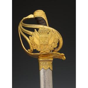 Sabre d'Officier Supérieur Des Gardes Du Corps De La Maison Militaire Du Roi, Modèle 1816,