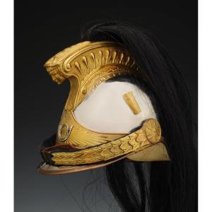 Horse Hunter Officer's Helmet, Model 1910 Described In 1913, Third Republic