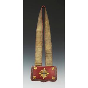 Giberne And Banner Of The 1st Company Of Musketeers From The King's Military Household 1814