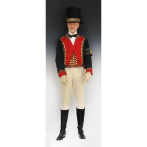 Mannequin Of The Crew Of The Emperor's Household In Post Uniform, Stables Service, 1854