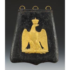 Sabretache d'Officier De Cavalerie Légère, Modèle 1854, Second Empire. 27009