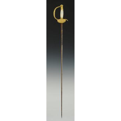 Sword Of Senior Officer Of The Commissioners Of Wars, Restoration.