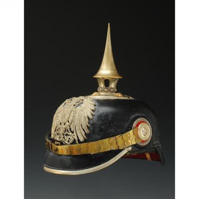 Officer Helmet Of The Only Engineering Battalion Of The German Expeditionary Corps In East Asia