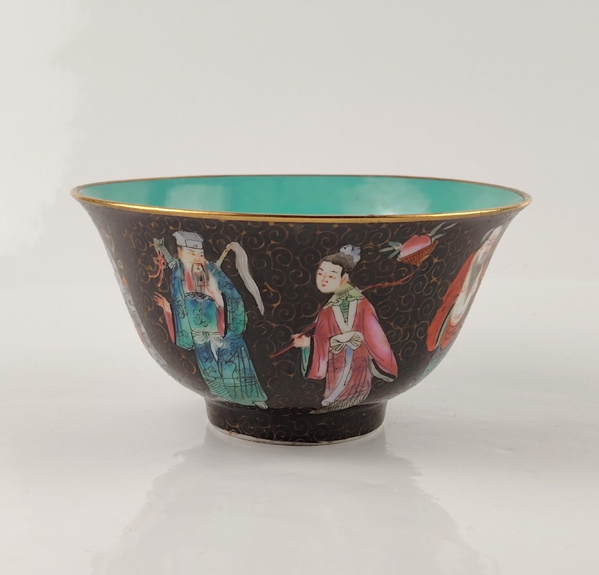 2 Porcelain Bowls, China 18th & 20th Century -photo-3