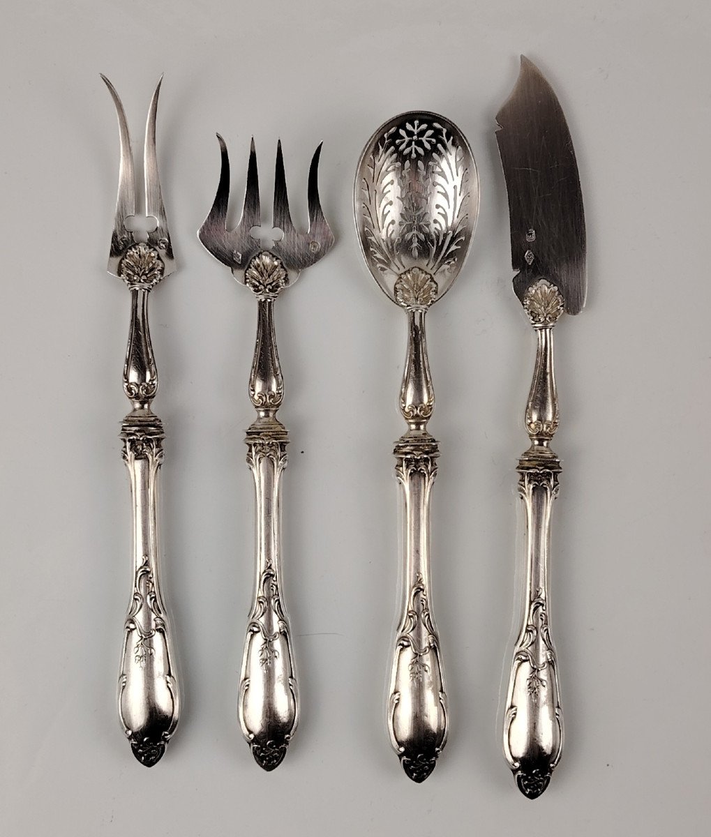 Sterling Silver Hors d'Oeuvres Service -photo-2