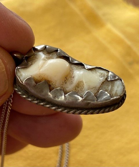 Corvina Otolith Amulet-photo-3