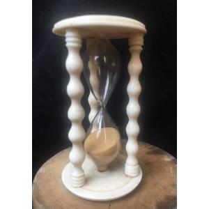 Small Dieppe Ivory Hourglass