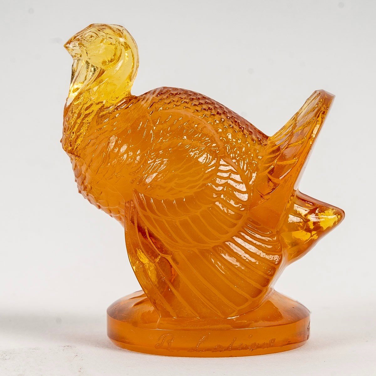 1925 René Lalique - Seal Dindon Butterscoth Glass - Turkey-photo-4