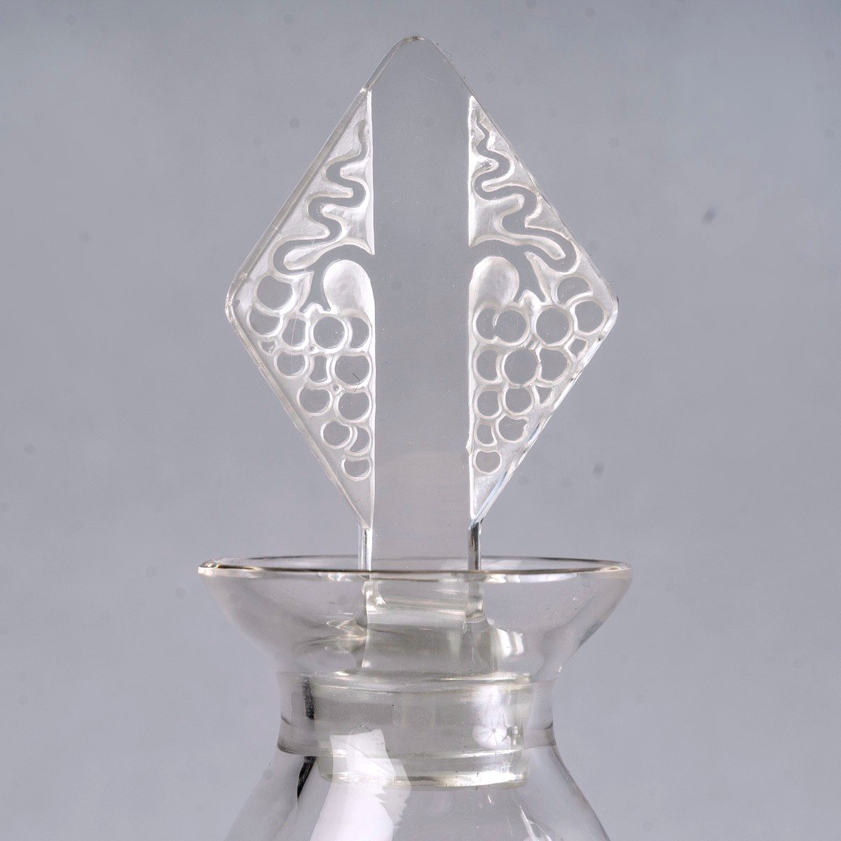 1924 René Lalique - Service De Verres Savergne Verre Blanc - 34 pièces-photo-4