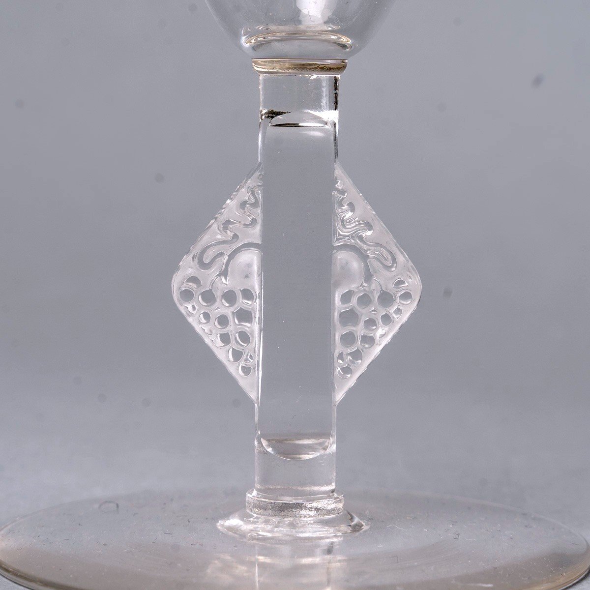 1924 René Lalique - Service De Verres Savergne Verre Blanc - 34 pièces-photo-2