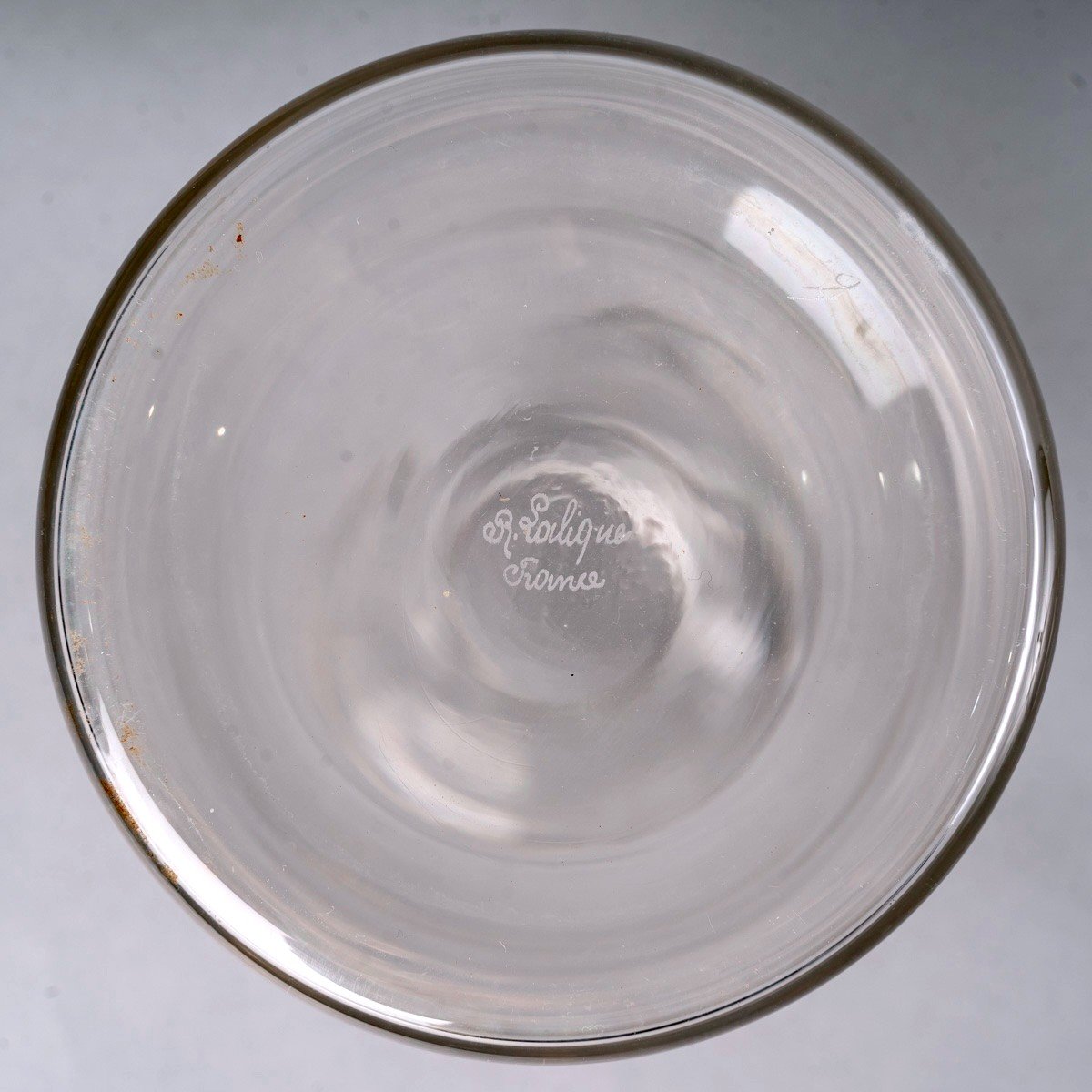 1924 René Lalique - Service De Verres Savergne Verre Blanc - 34 pièces-photo-7