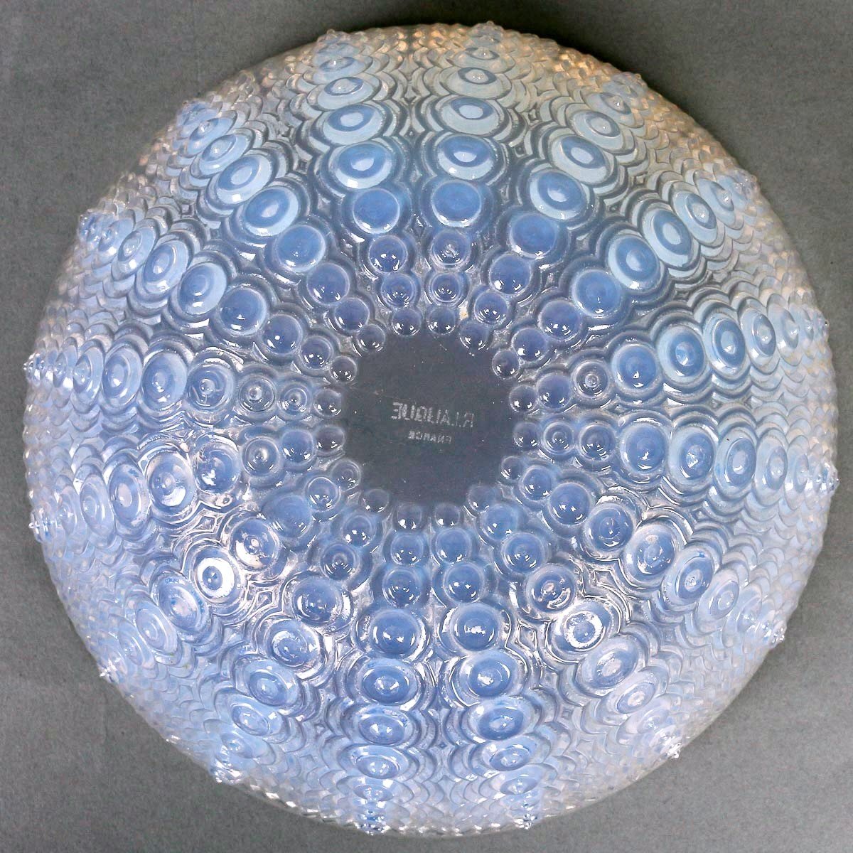 1935 René Lalique - Bowl Oursin Opalescent Glass-photo-4