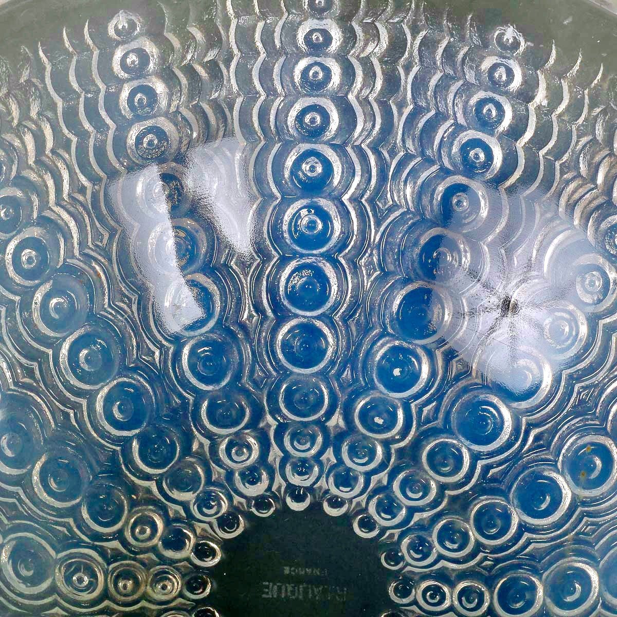 1935 René Lalique - Bowl Oursin Opalescent Glass-photo-1