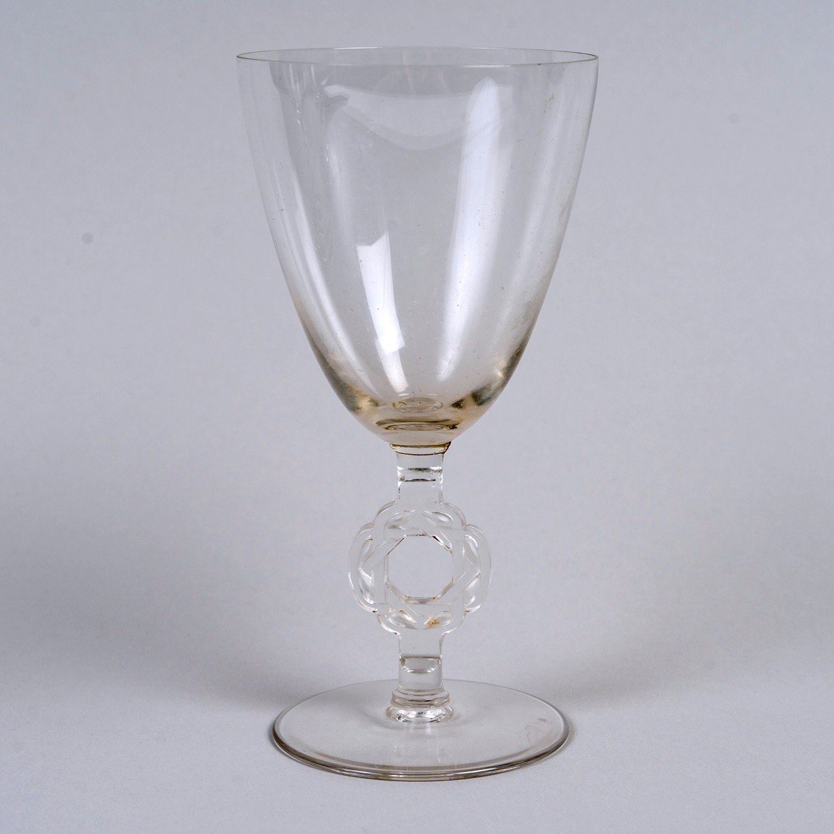 1926 René Lalique - Service Ribeauvillé Etoile De David Verre Blanc - 60 Pièces-photo-4