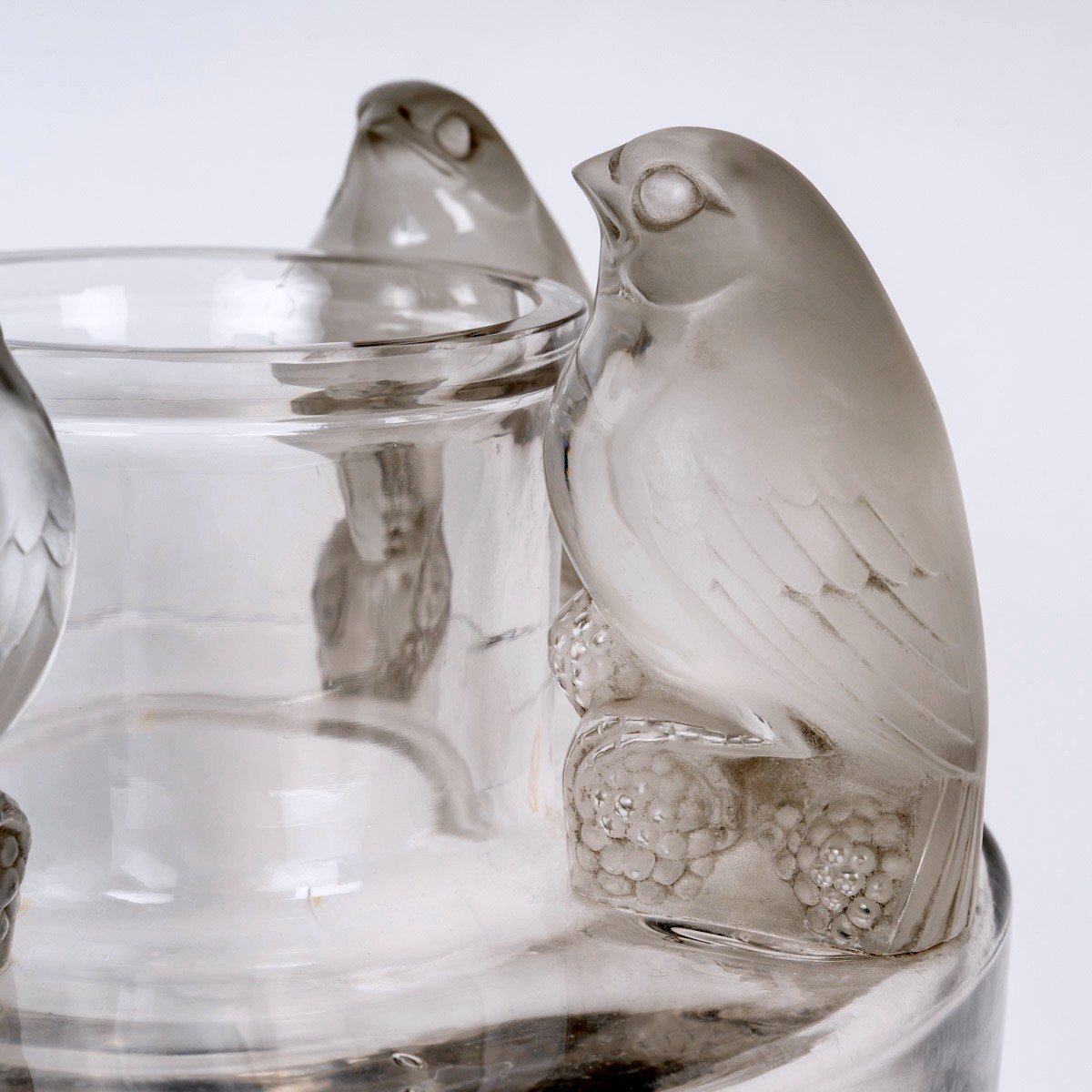 1927 René Lalique - Vase Bellecour Glass-photo-1