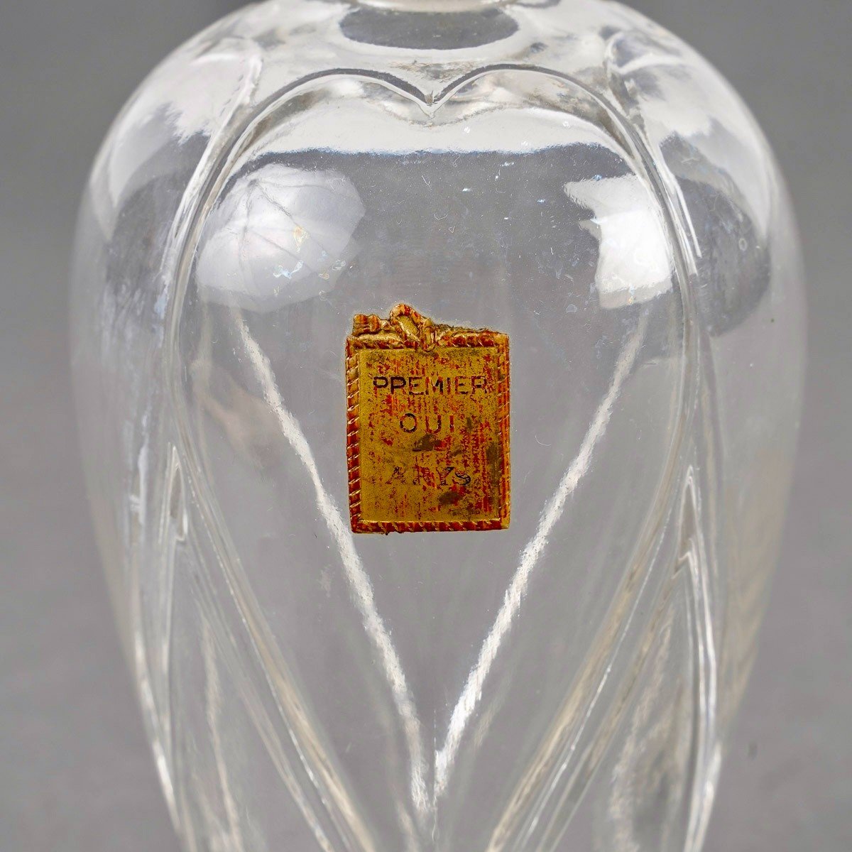 1920 René Lalique - Flacon Premier Oui Verre Blanc Pour Arys-photo-2