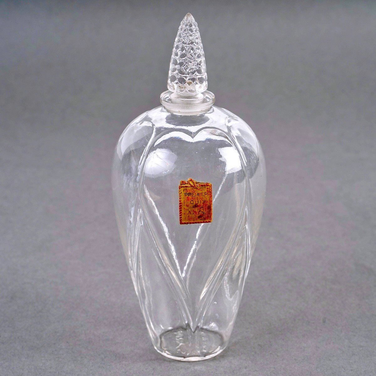 1920 René Lalique - Flacon Premier Oui Verre Blanc Pour Arys