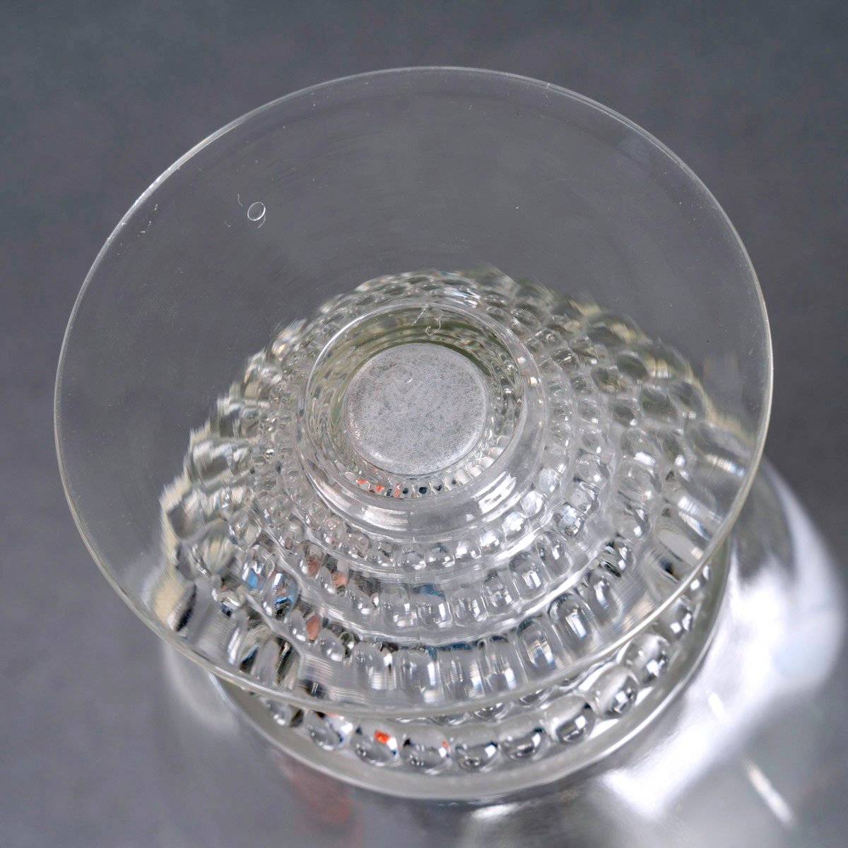 1930 René Lalique - Art Deco Decanter Nippon Clear Glass -photo-1