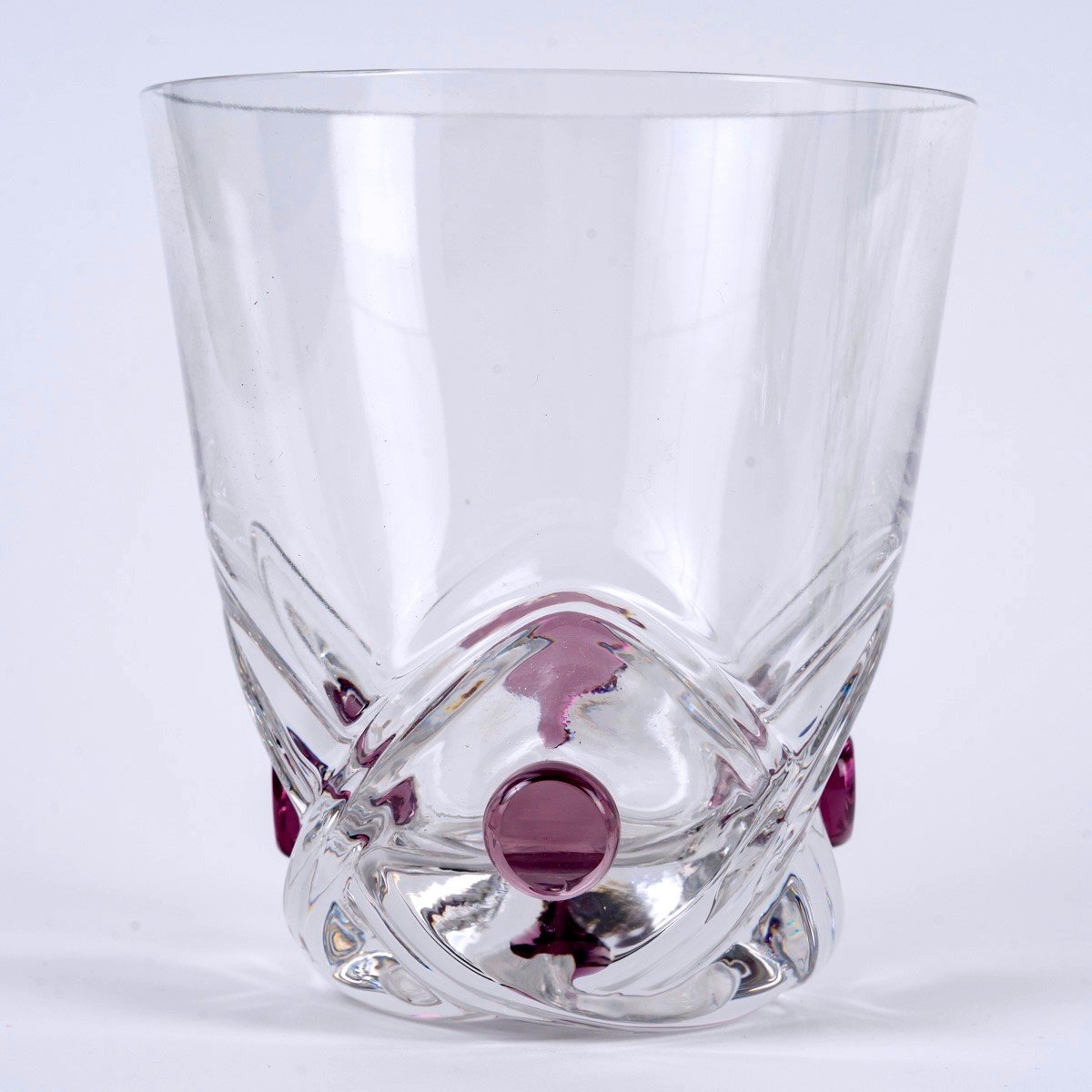 Lalique France - 12 Verres Gobelets Floride Cristal-photo-3