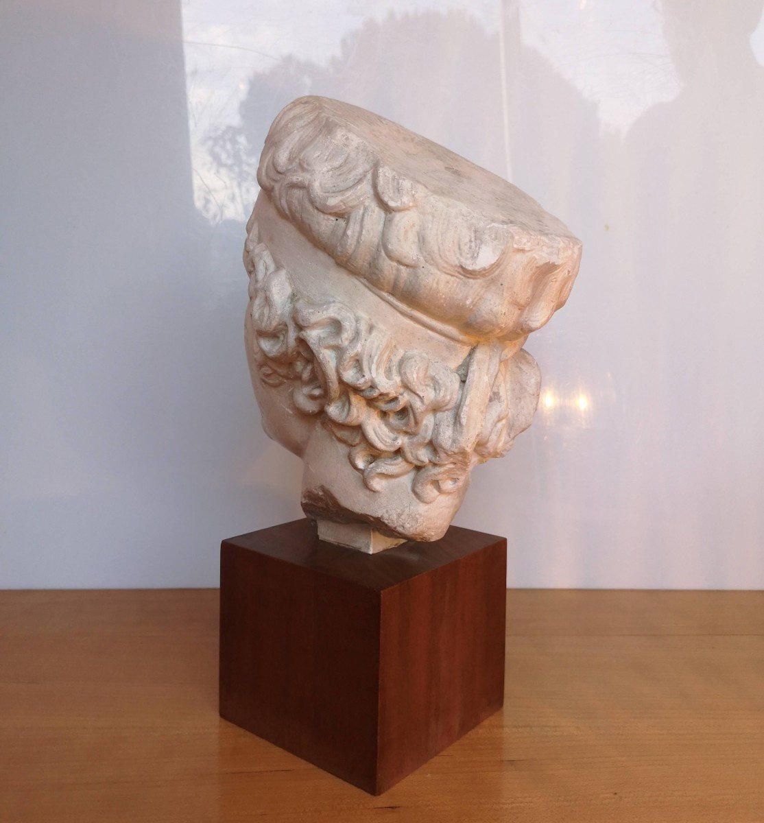 Head Of An Athlete After Polycletus Louvre Museum Cast 1930-photo-4