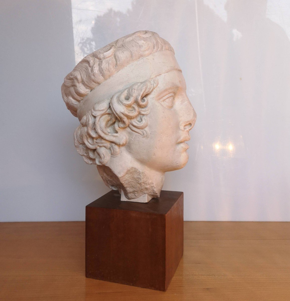 Head Of An Athlete After Polycletus Louvre Museum Cast 1930-photo-2