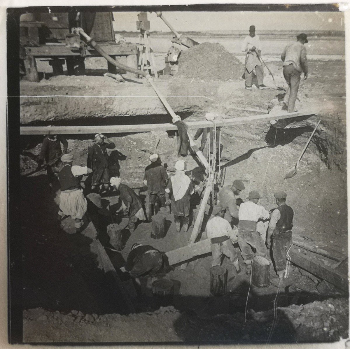 15 Glass Plates End Of 19th Century Afn Biskra Views And Portraits-photo-2