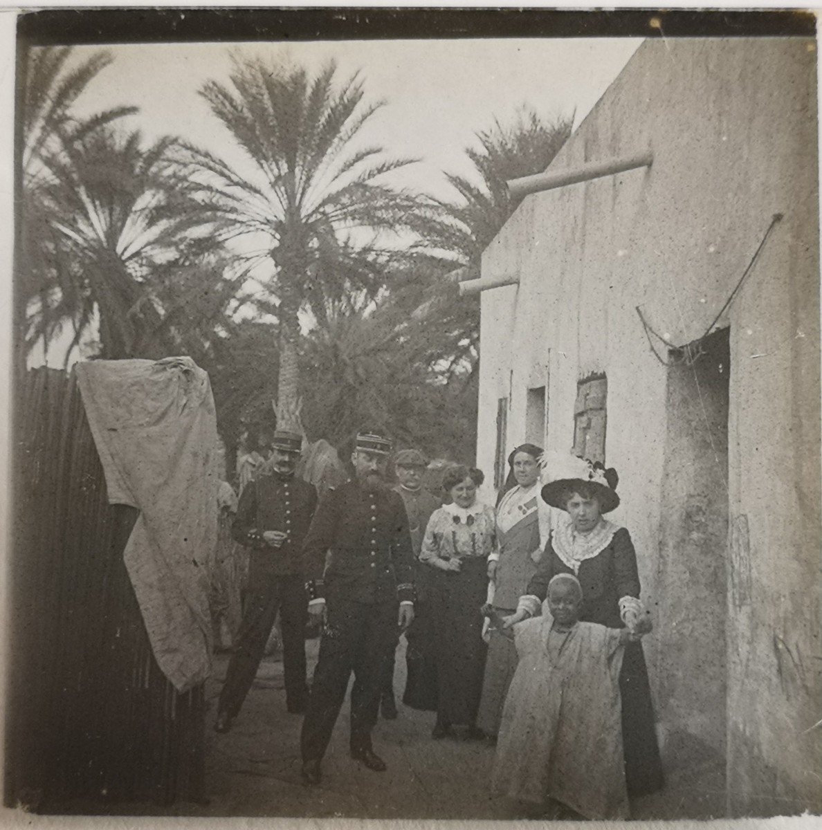 15 Glass Plates End Of 19th Century Afn Biskra Views And Portraits-photo-4