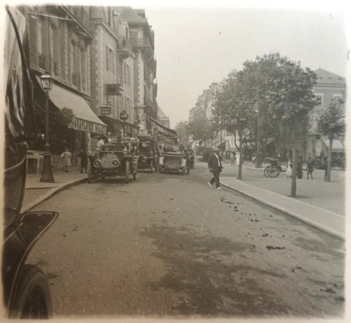 Rare Suite De 21 Plaques De Verre Fin XIX° Biarritz-photo-7