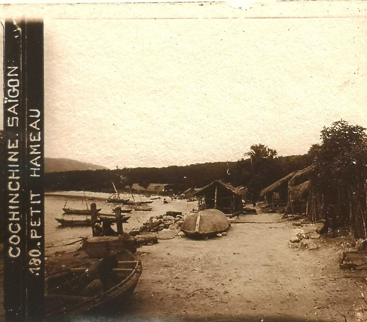 9 Glass Plates Stereoscopic Slides End Of 19th Century Cochinchina Tonkin Angkor-photo-3