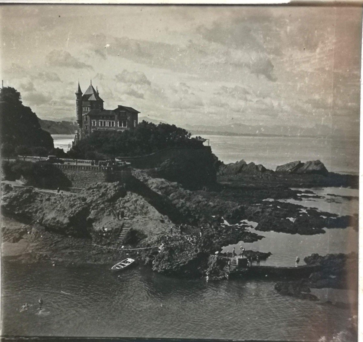 Lot 11 Stereo Views On Celluloid 1st Third XX° Biarritz-photo-3