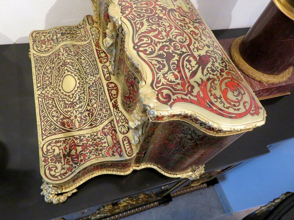 Writing Case In Boulle Marquetry On All Sides From The Napoleon III Period-photo-1