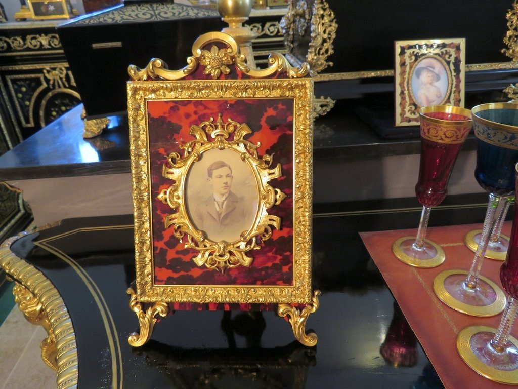 Boulle Marquetry Photo Frame From The Napoleon III Period-photo-3