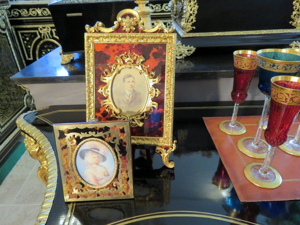 Boulle Marquetry Photo Frame From The Napoleon III Period-photo-4