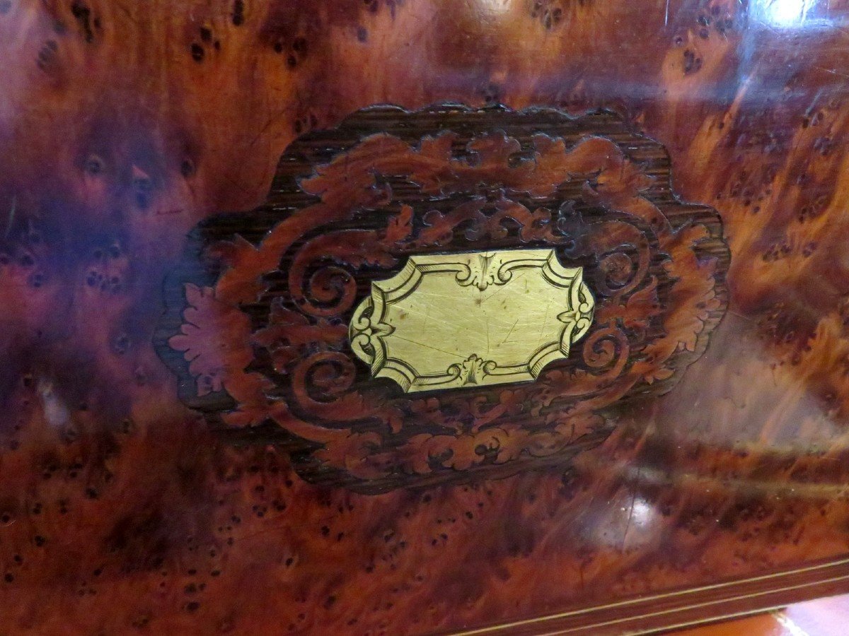 Game Box In Boulle Marquetry Napoleon III Period 19th-photo-7