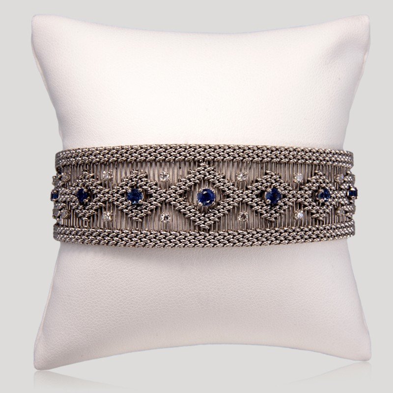 1950s Bracelet, Sapphires And Diamonds
