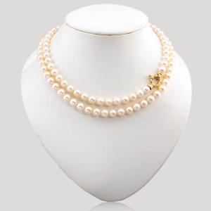 Japanese Pearl Long Necklace