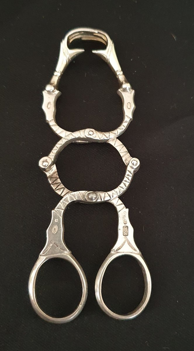 Silver Sugar Tongs - Russia 19th Century