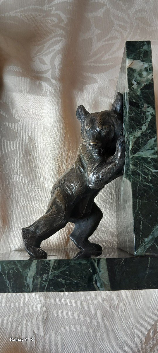 Bronze Bookends-photo-4