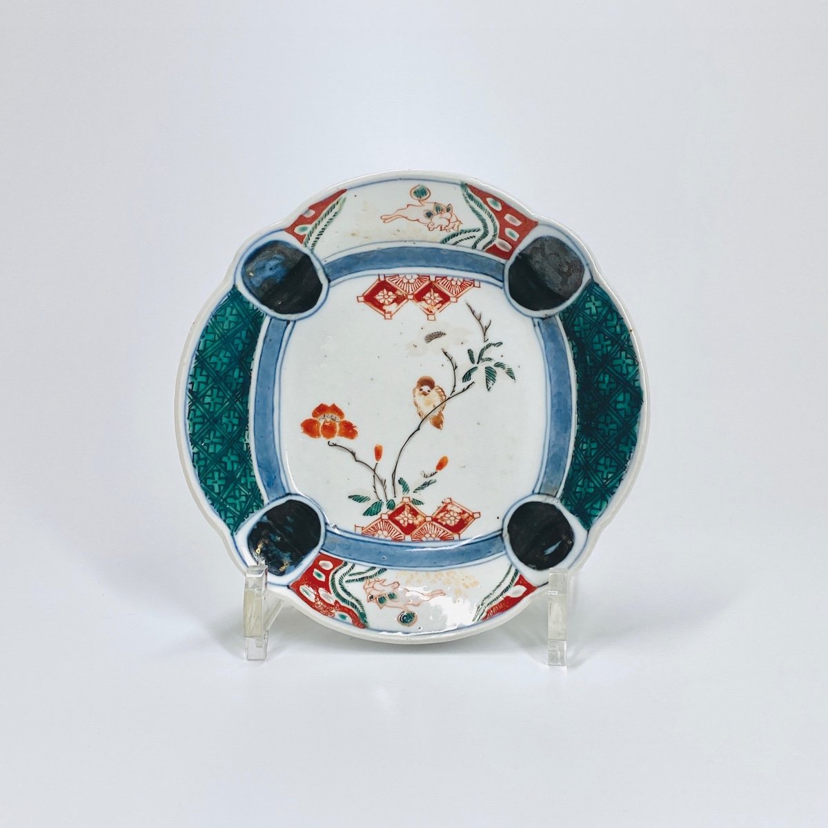 Japanese Porcelain Bowl From Kutani - Eighteenth Century-photo-3