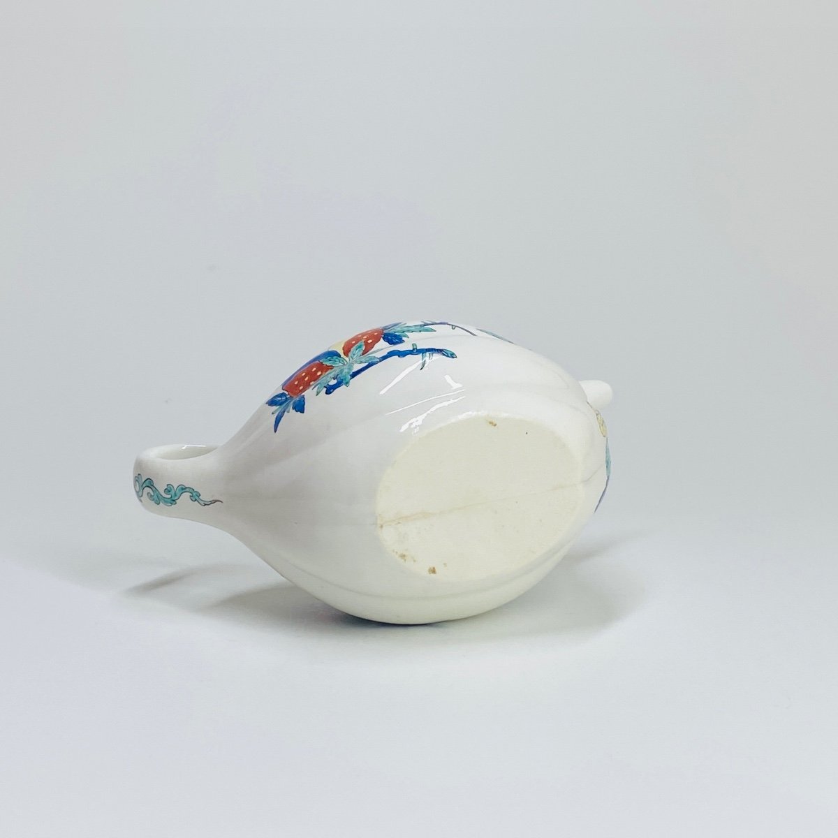 Chantilly - Soft Porcelain Teapot With Kakiemon Decoration - Circa 1740-photo-3