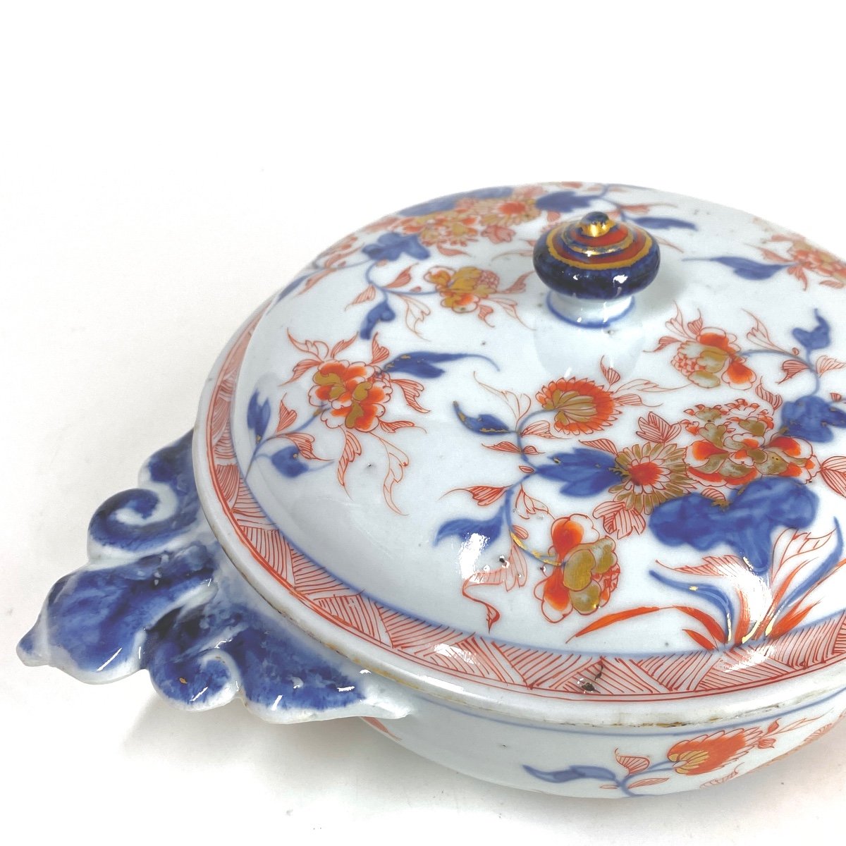 Two Chinese Porcelain Bowls With So-called "imari" Decoration - Early Eighteenth Century-photo-2